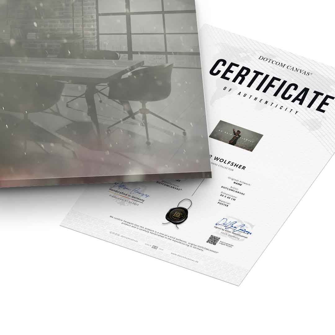 No Rain No Flowers - Acrylglas