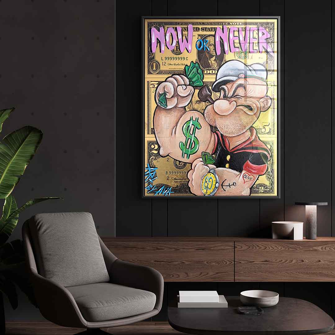Now or never - acrylic