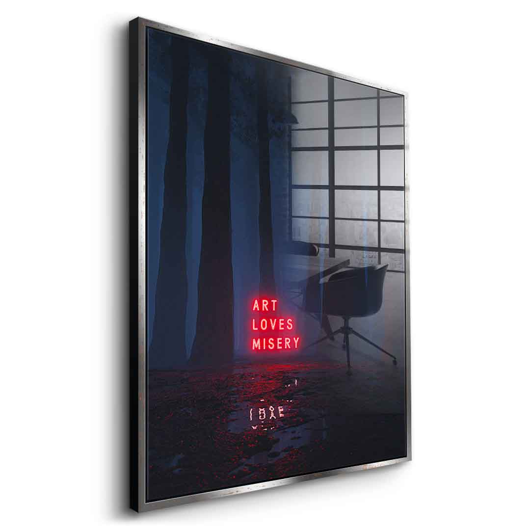 Nutshell - Acrylic glass