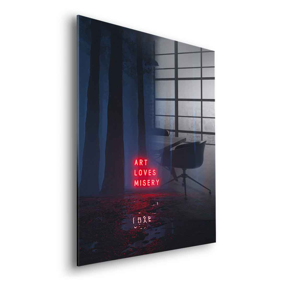 Nutshell - Acrylic glass