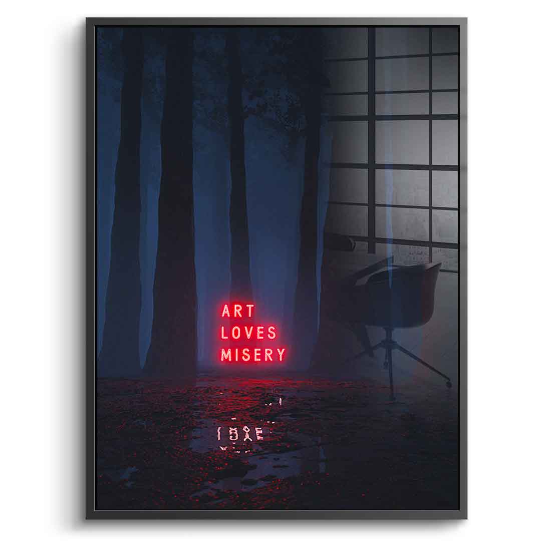 Nutshell - Acrylic glass