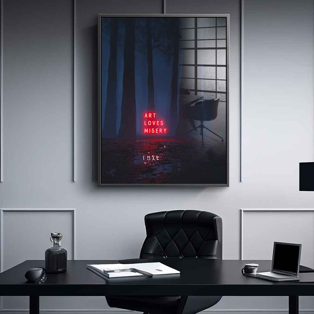 Nutshell - Acrylic glass