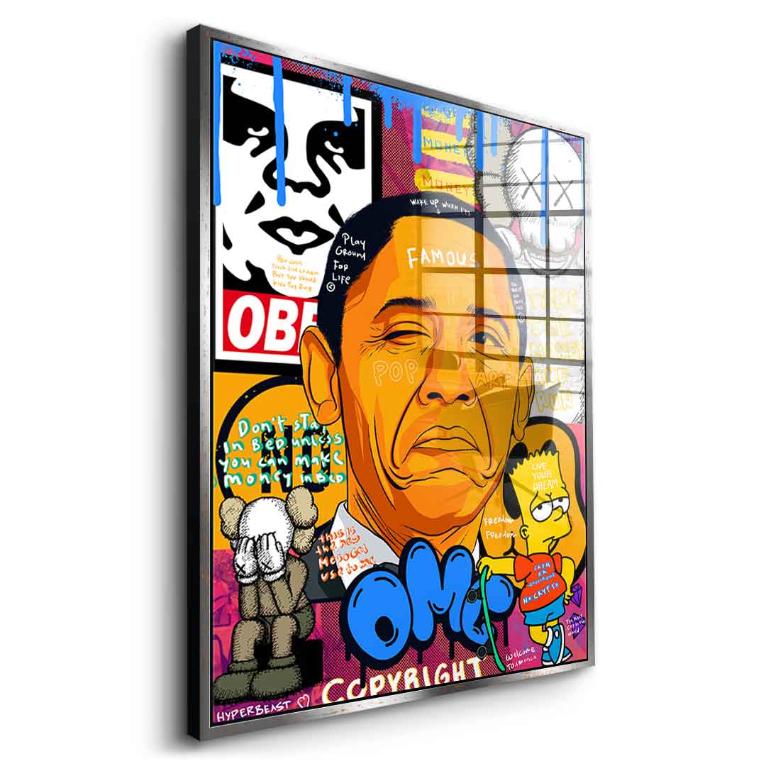 Obama - Acrylic glass