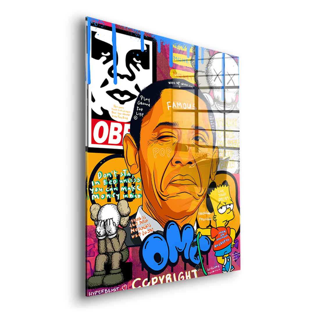 Obama - Acrylic glass