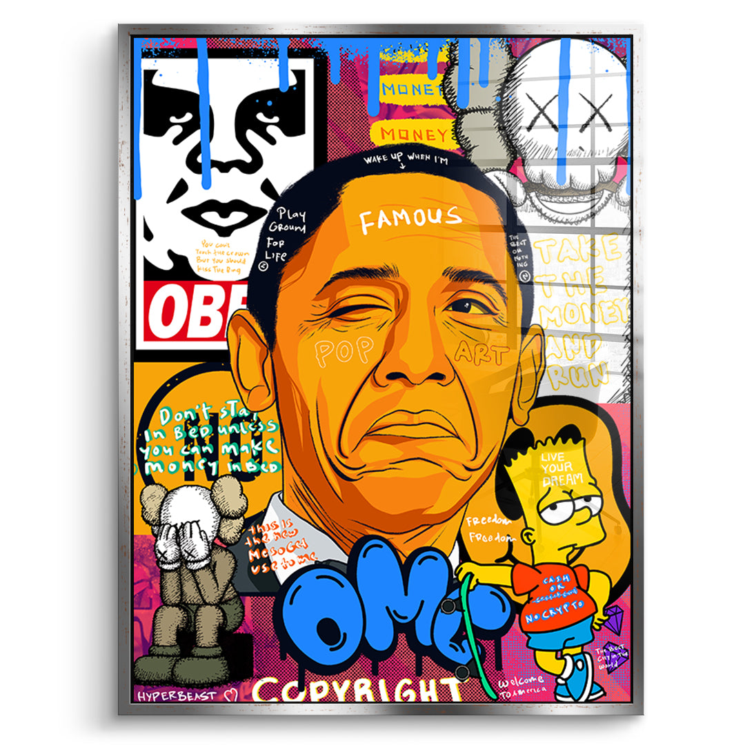Obama - Acrylic glass