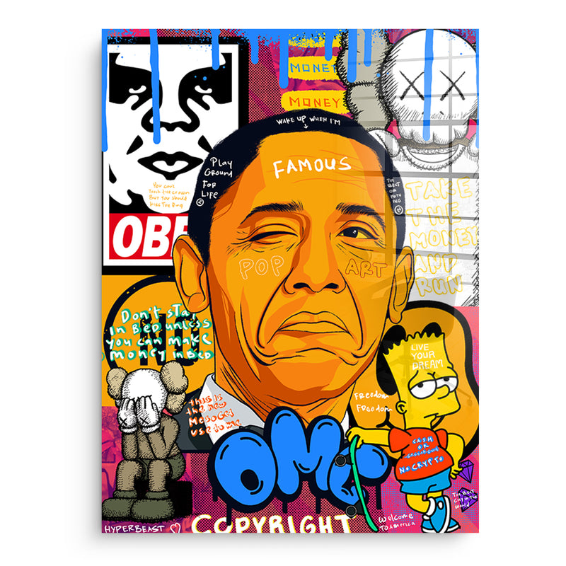 Obama - Acrylglas