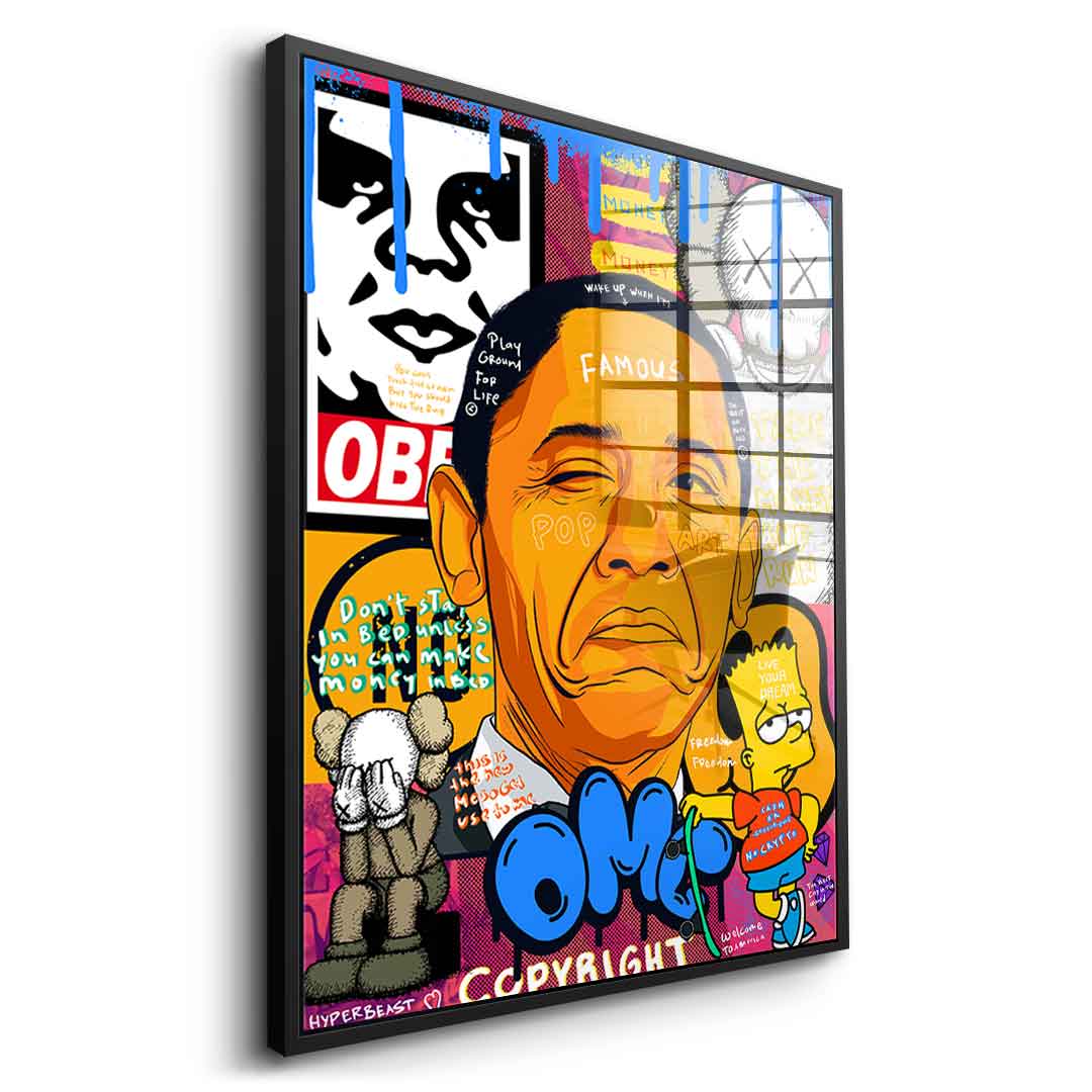 Obama - Acrylic glass