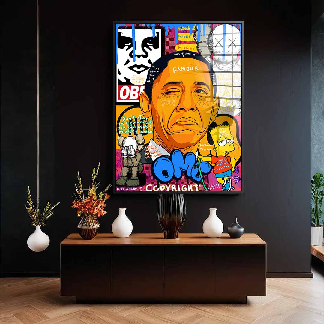 Obama - Acrylic glass
