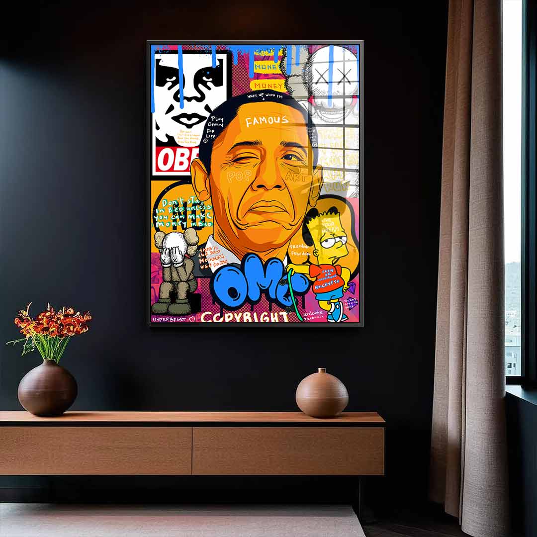 Obama - Acrylic glass