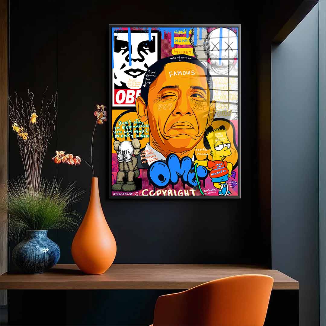 Obama - Acrylglas