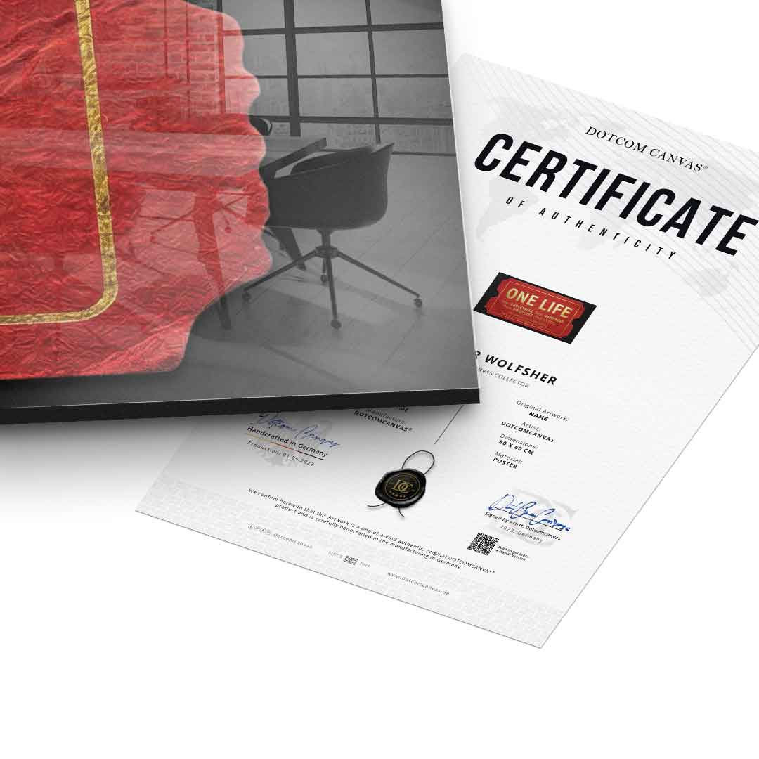 One Life - Acrylic glass