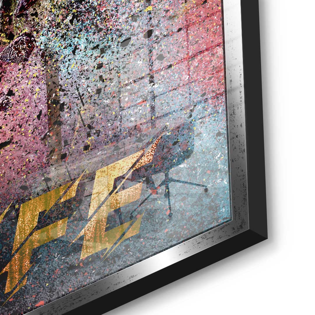 Only I can Change My Life - Acrylglas