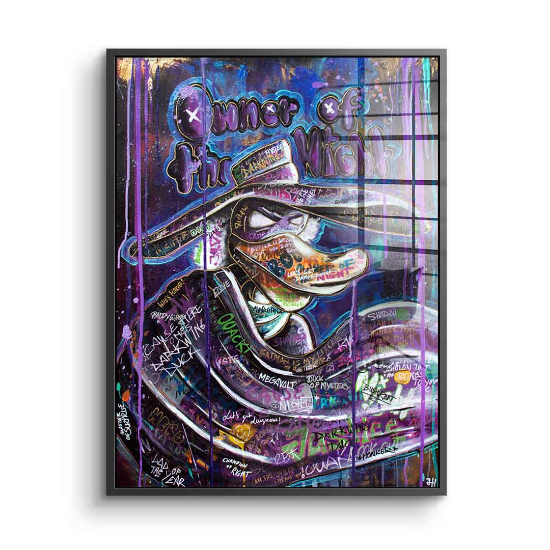 Owner of the Night - acrylic glass