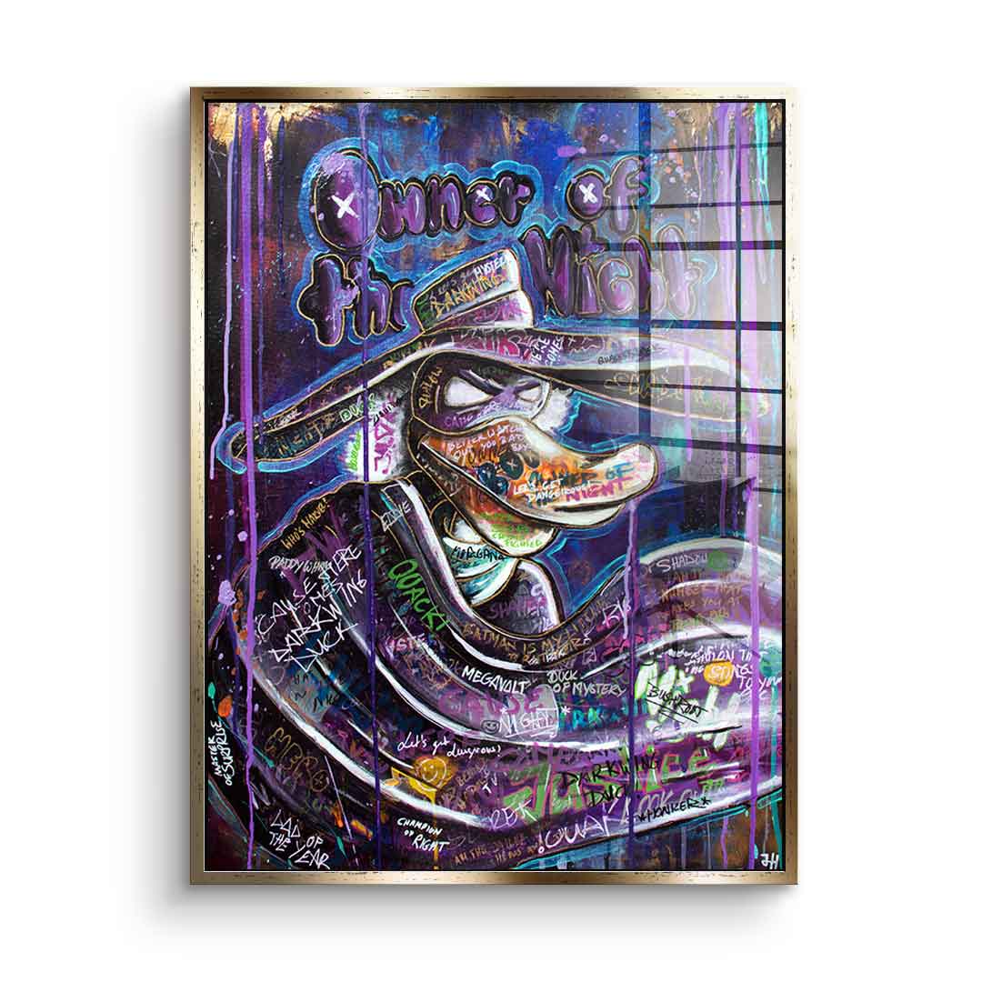 Owner of the Night - acrylic glass