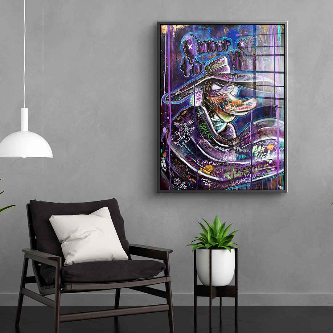 Owner of the Night - acrylic glass