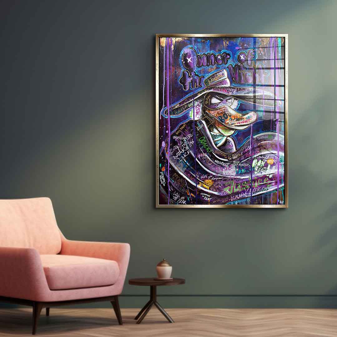 Owner of the Night - acrylic glass
