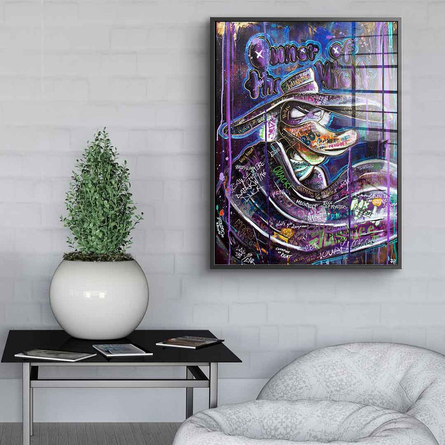Owner of the Night - Acrylglas