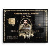 Royal American Express - Pablo Escobar - Acrylic glass