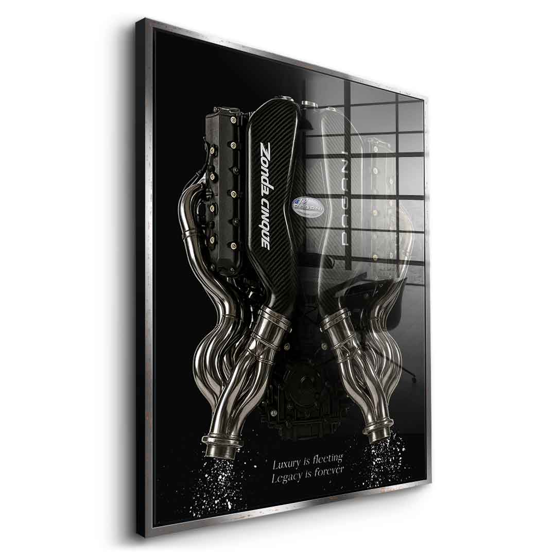 Pagani Engine - Acrylglas