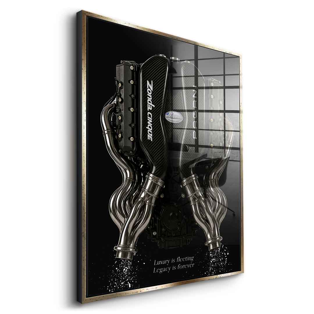 Pagani Engine - Acrylglas