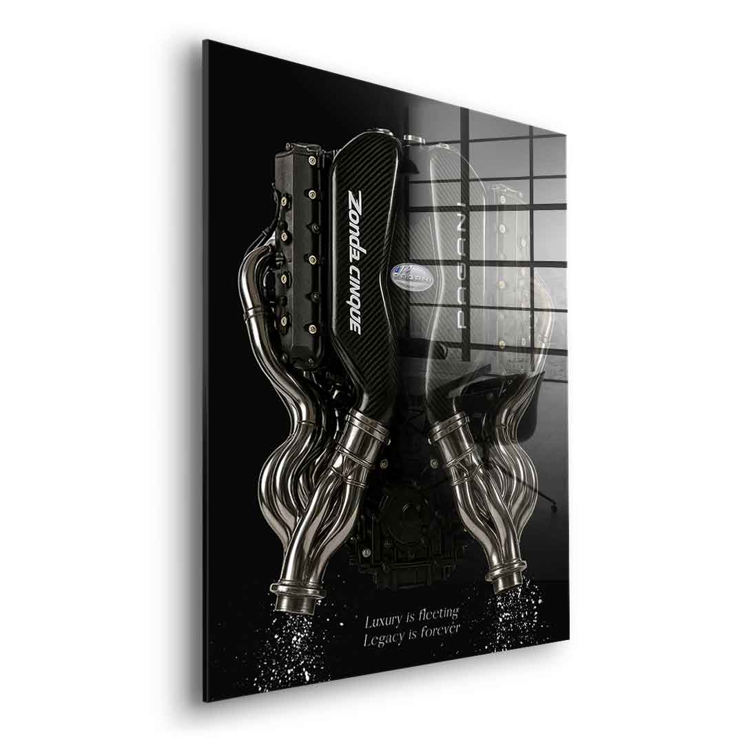 Pagani Engine - Acrylglas