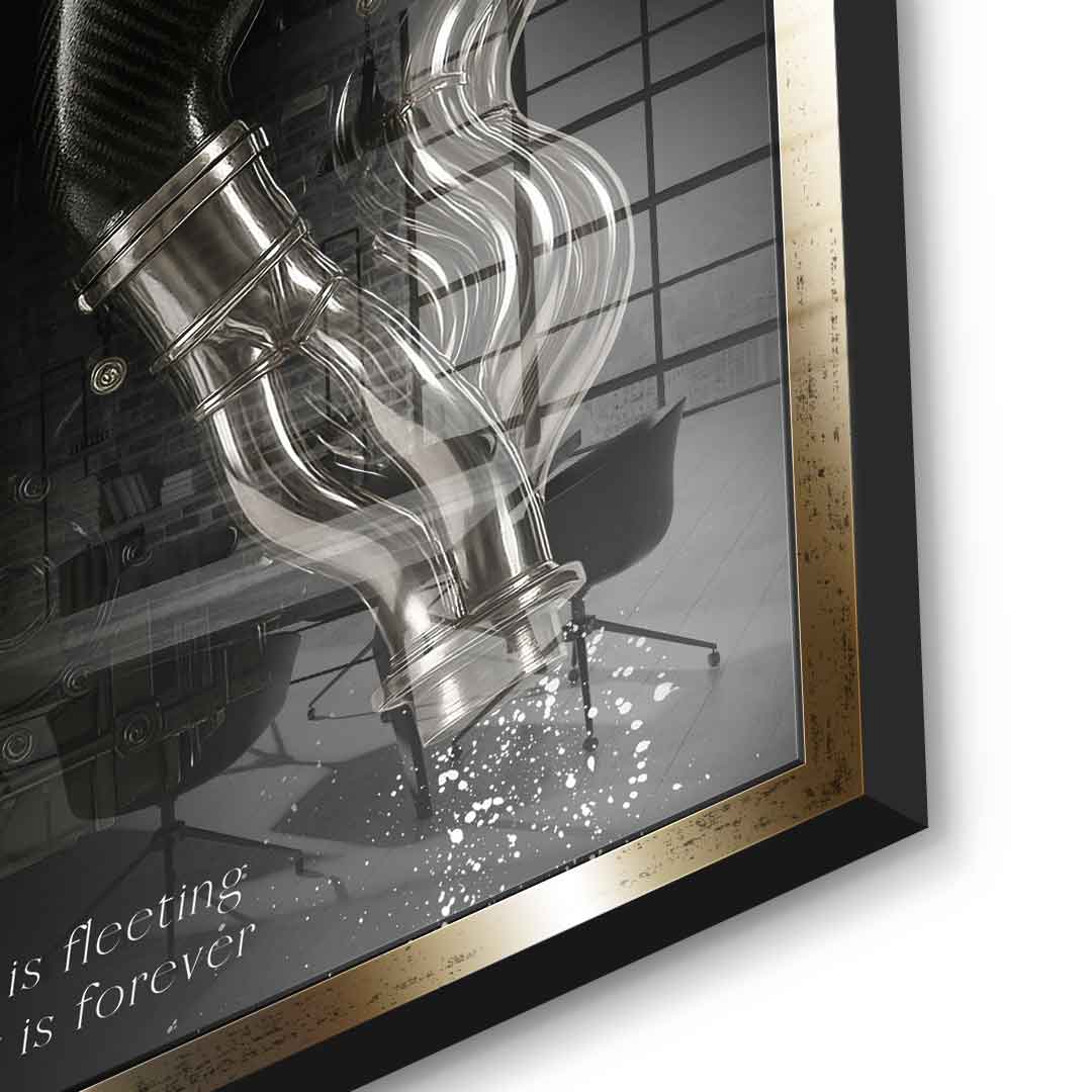 Pagani Engine - Acrylic glass