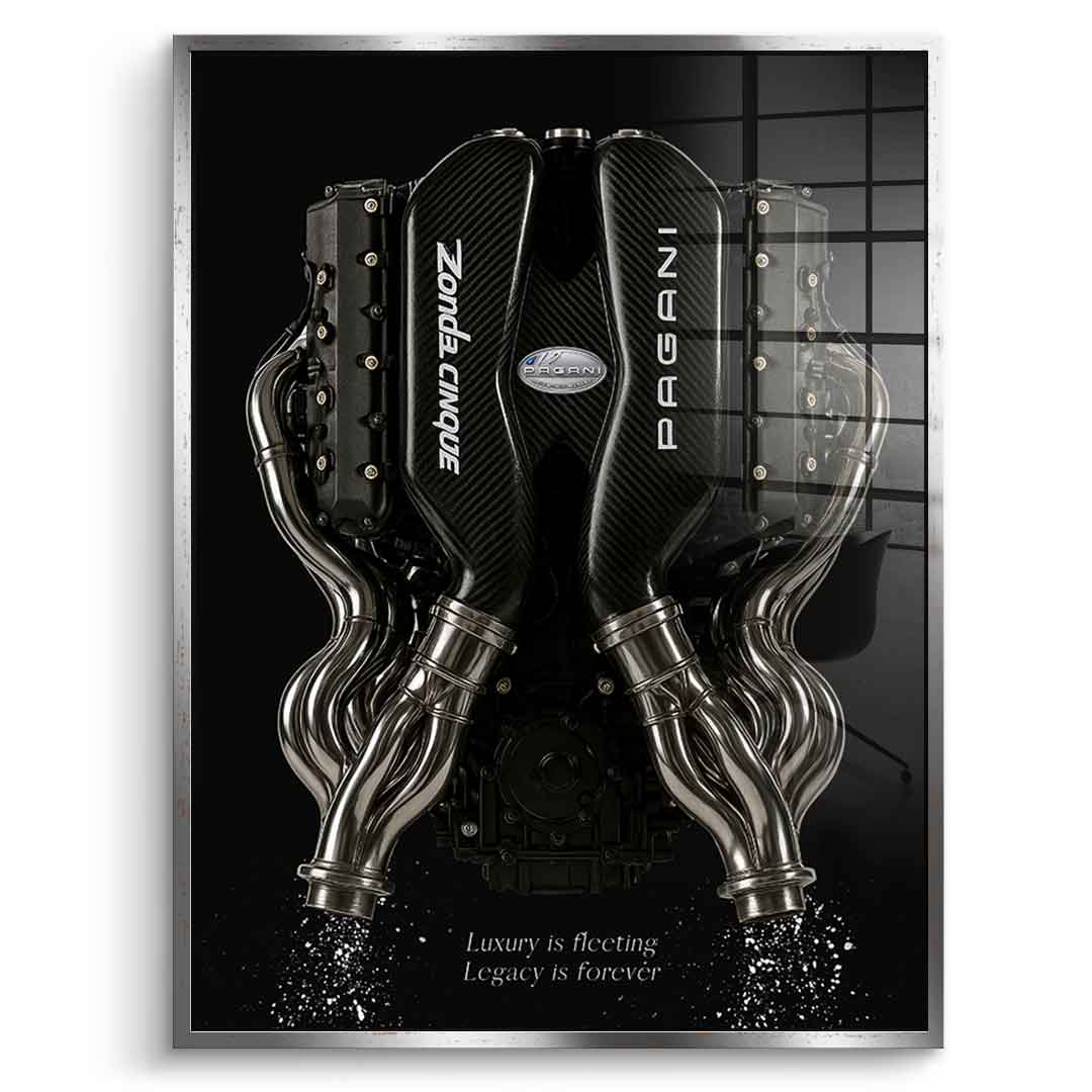 Pagani Engine - Acrylglas