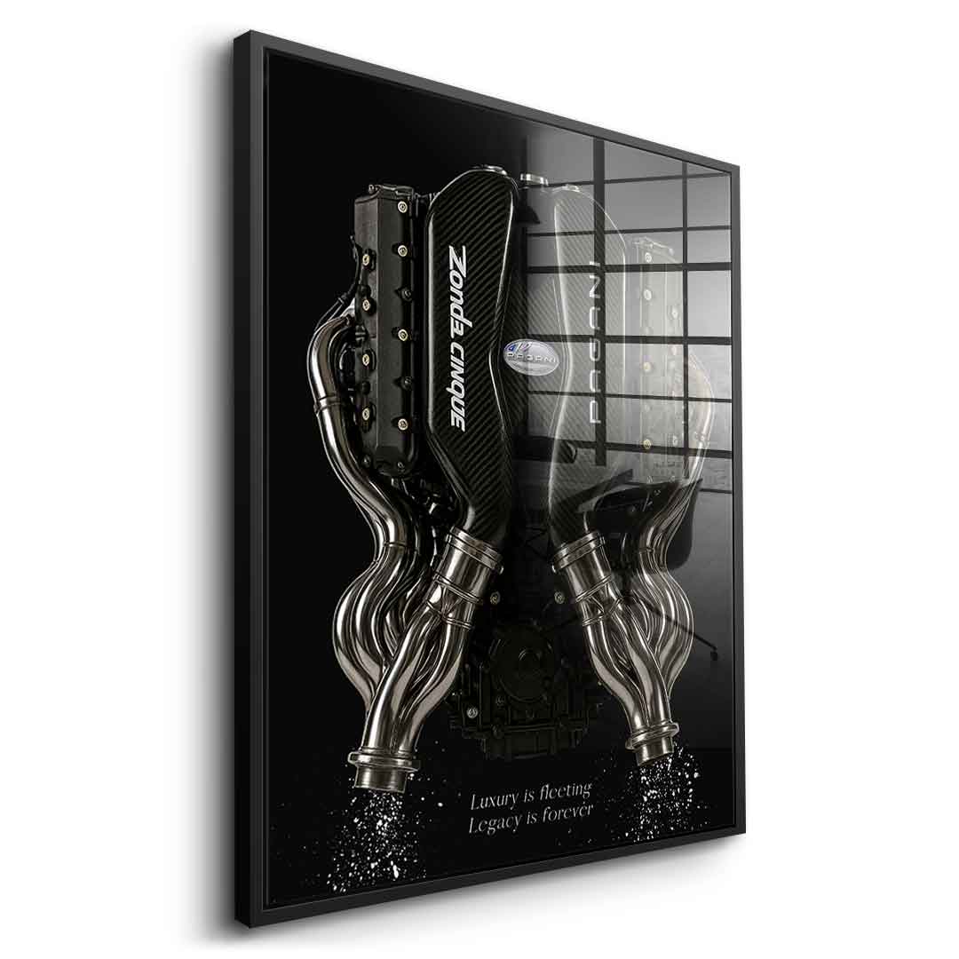 Pagani Engine - Acrylic glass