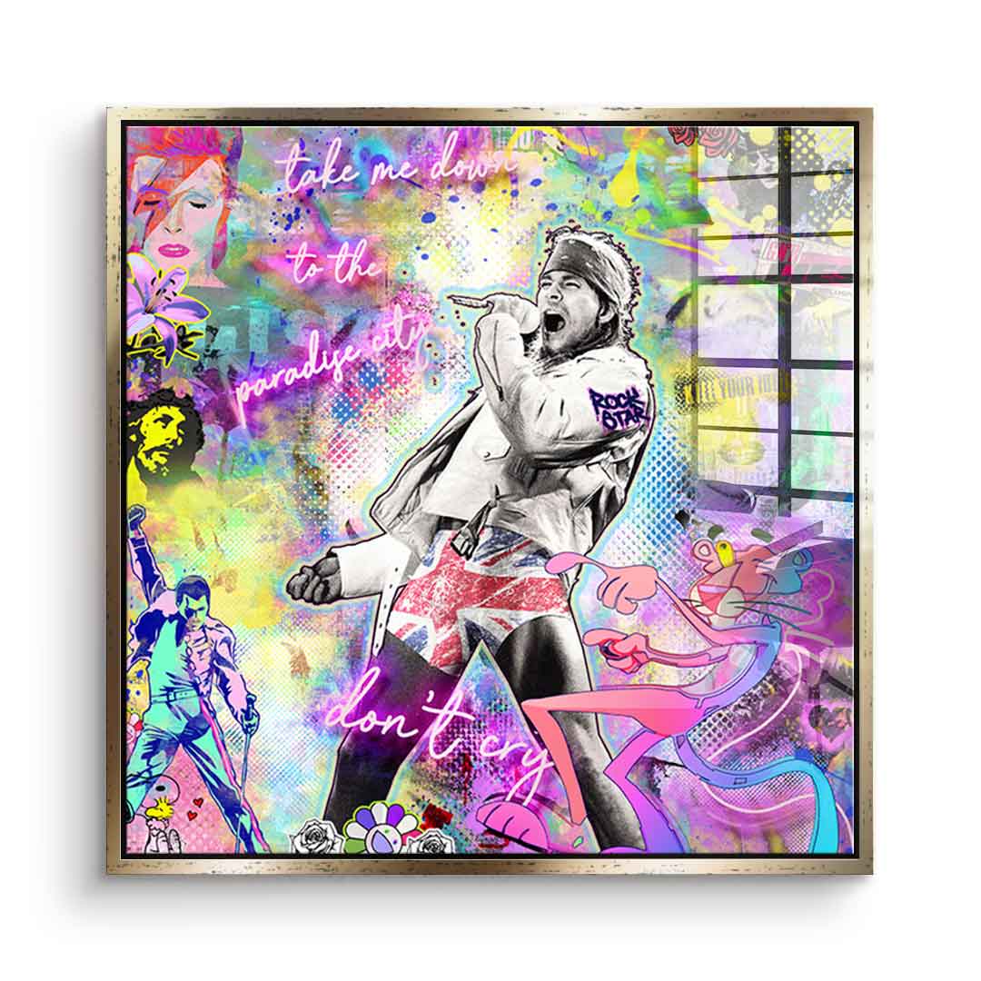 Paradise City - Acrylglas