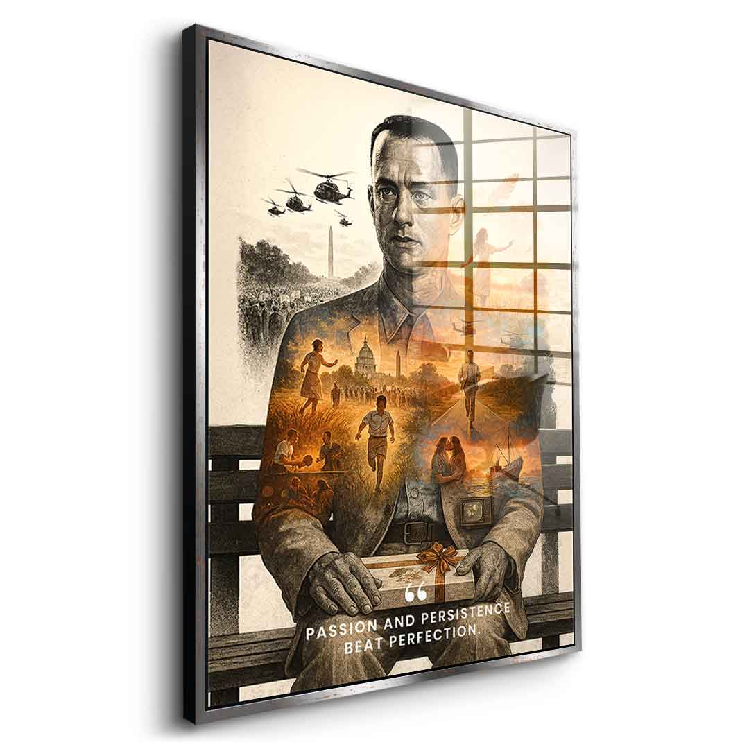 Passion and Perseverance - Acrylic glass