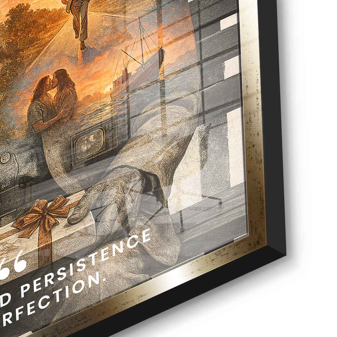 Passion and Perseverance - Acrylic glass