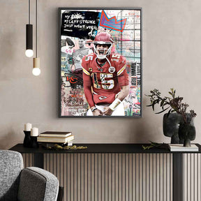 Pat Mahomes - Acrylglas