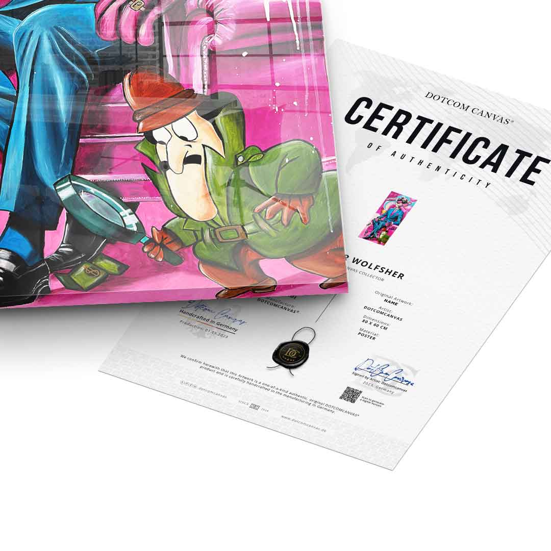 Paulchen first - Acrylglas