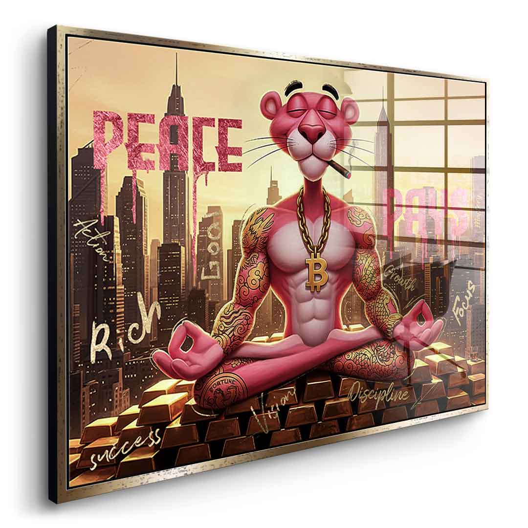 Peace Pays - Acrylglas