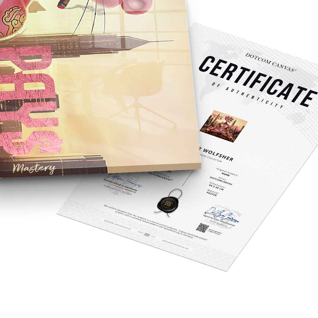 Peace Pays - Acrylglas