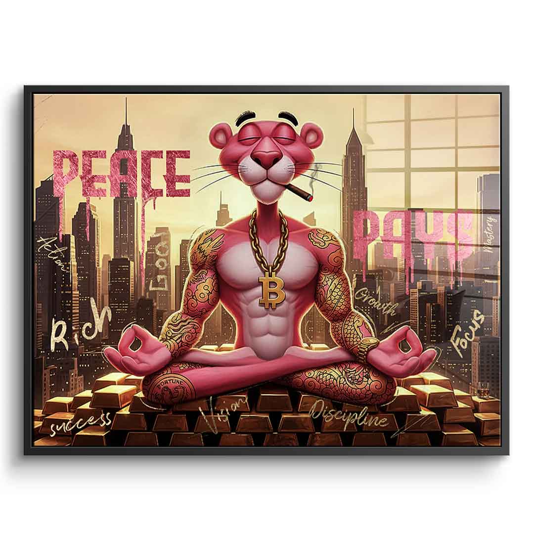 Peace Pays - Acrylic glass