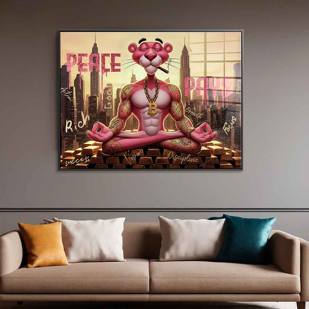 Peace Pays - Acrylic glass