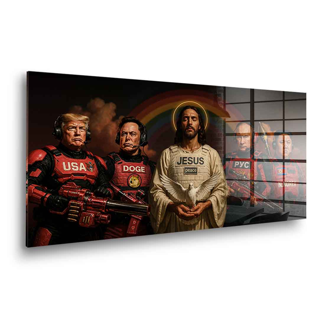 Peace, No War - Acrylic glass