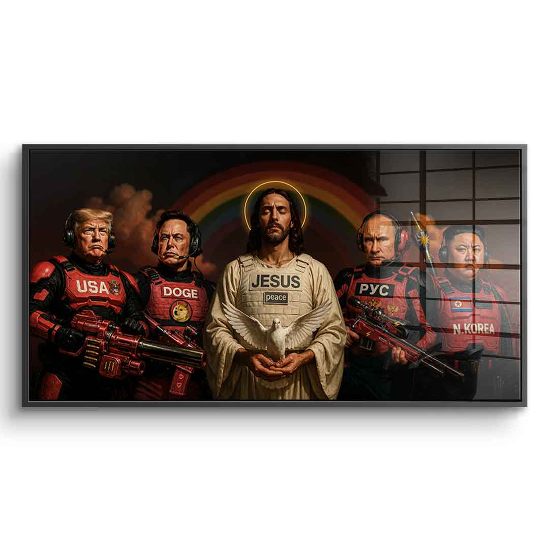 Peace, No War - Acrylic glass