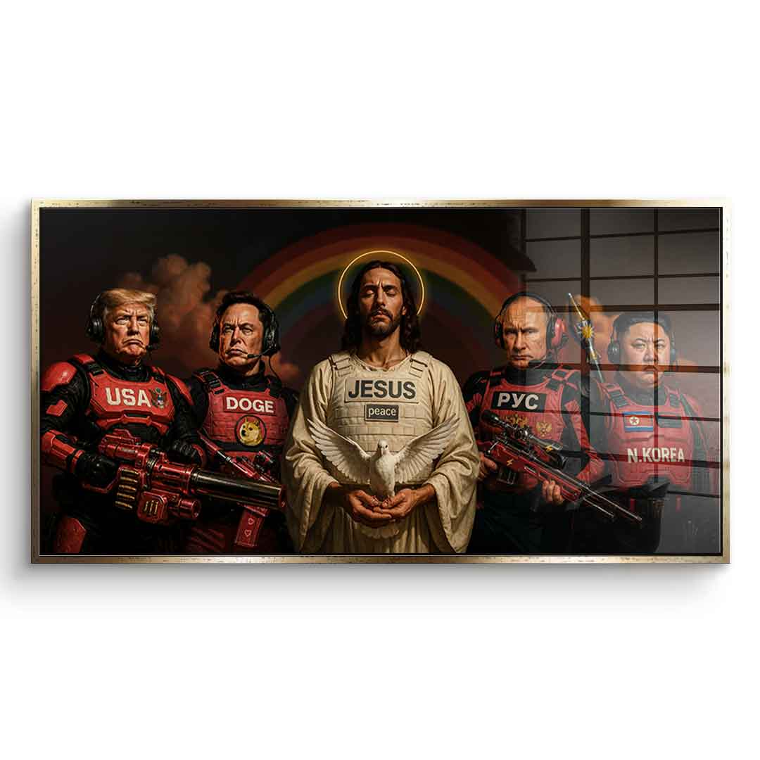 Peace, No War - Acrylic glass