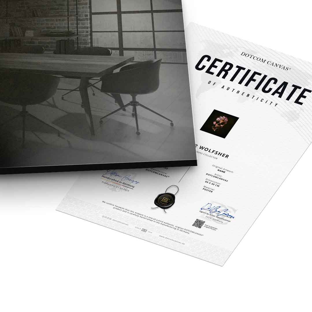 Peachy Skull - Acrylglas