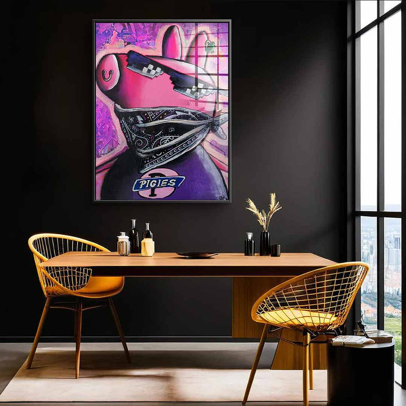 Peppa's Hood - acrylic glass