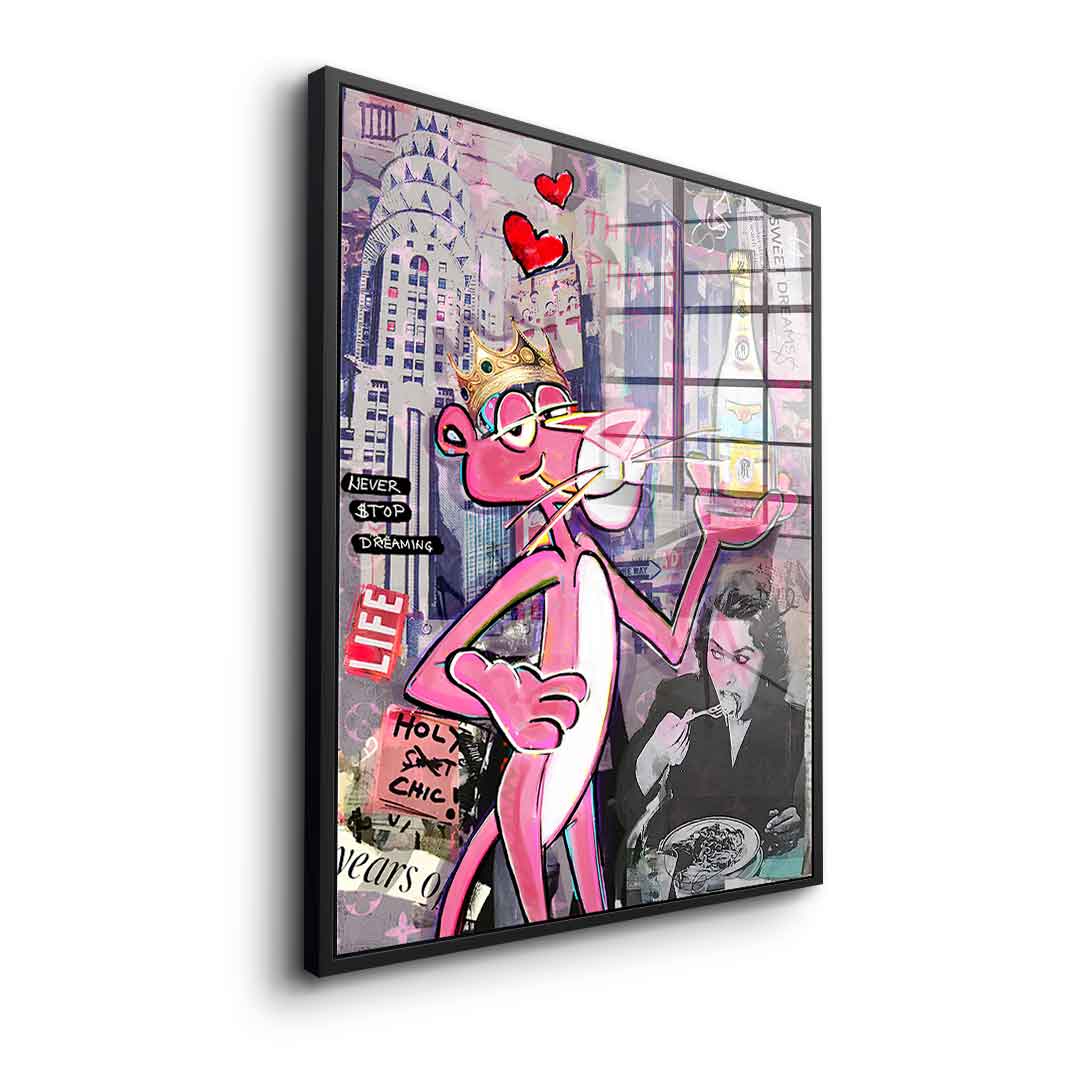 Pink Panther Cristal - Acrylic glass