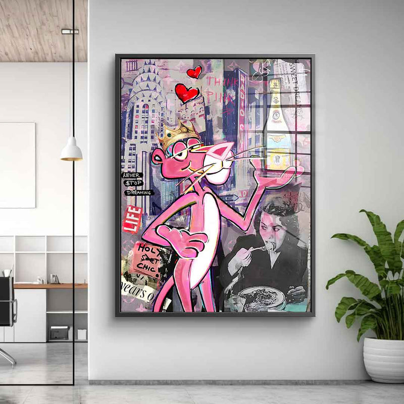 Pink Panther Cristal - Acrylic