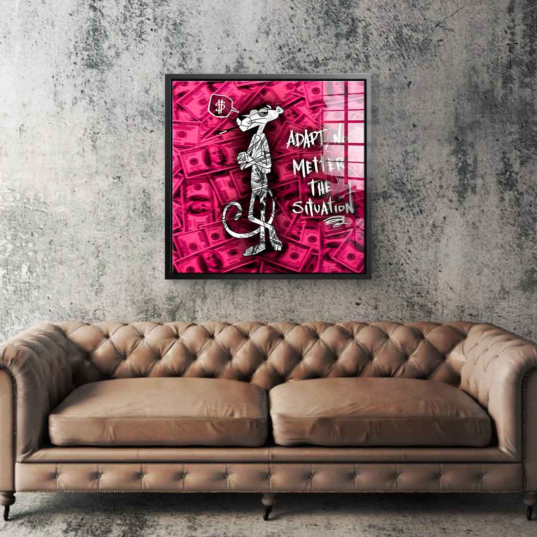 Pink Panther XX - Acrylic glass