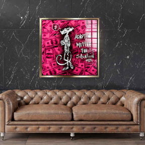 Pink Panther XX - Acrylglas