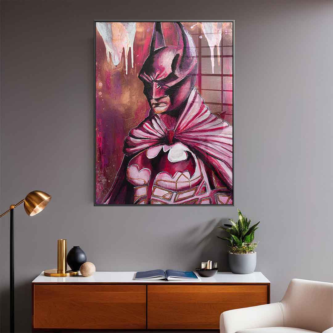 Pinkman - The neon Knight - Acrylic glass