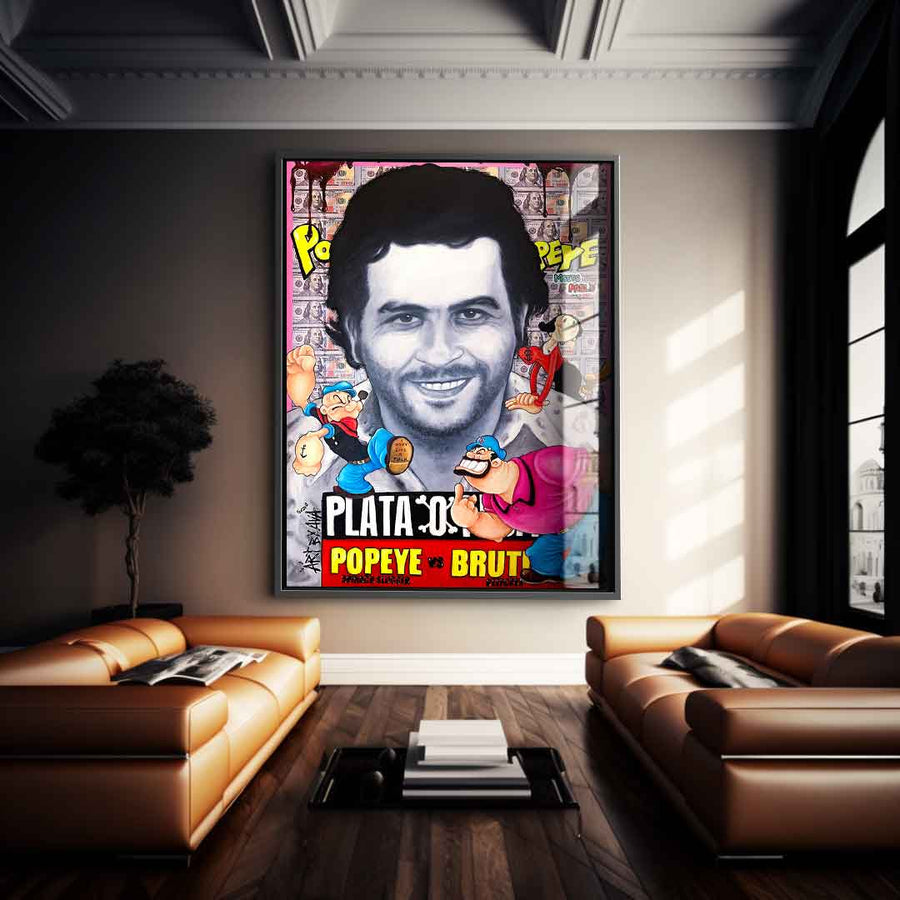 Plata O Plomo - Acrylic glass