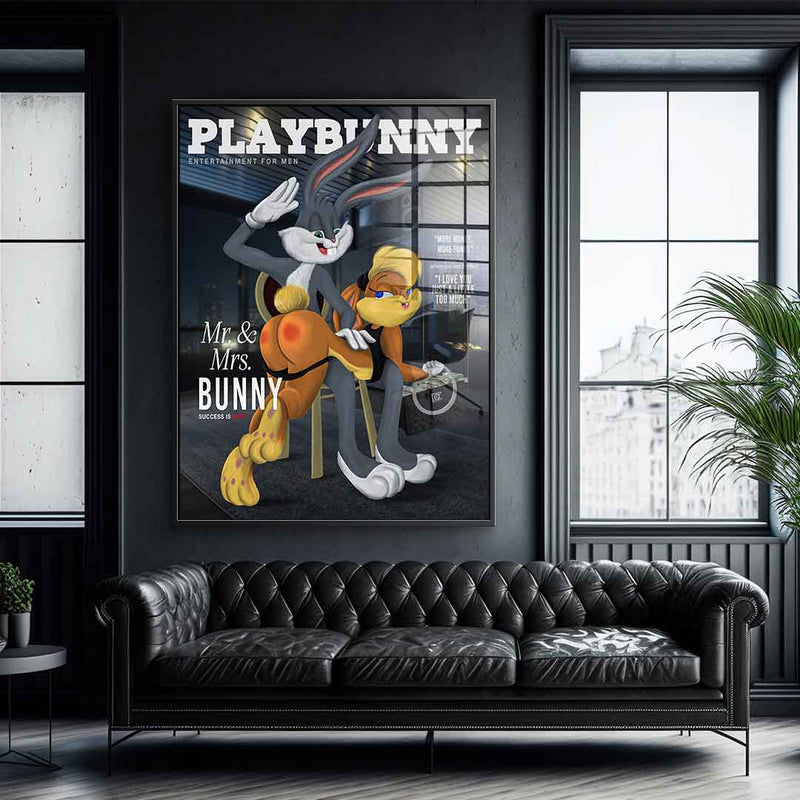 Playbunny - acrylic glass