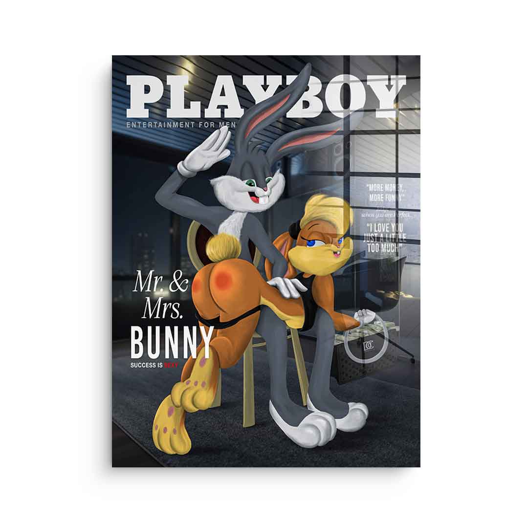 Playboy Bunny - acrylic